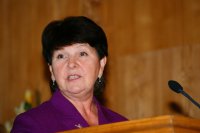 Зав.кафедрой акушерства и гинекологии, профессор Т.С. Качалина (2008 год).