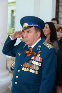 Тогда ещё проректор по воспитательной работе В.А. Воронов (2008 год). Ныне - начальник службы безопасности.