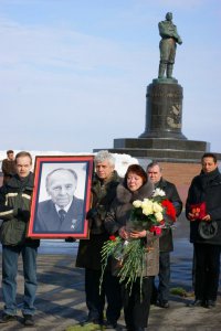 Прощание с академиком Королёвым (февраль 2010 года).