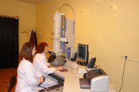 Работа с электронным микроскопом в ЦНИЛ НижГМА (2007 год).