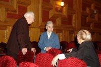 Слева направо: профессора Г.М. Покалев, М.Т. Сальцева, А.М. Минеев. (2007 год). В живых уже нет никого...Как жаль,что такие люди уходят.